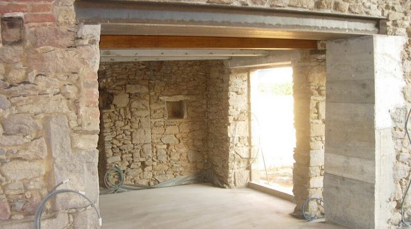 Photo Ouverture dans un mur