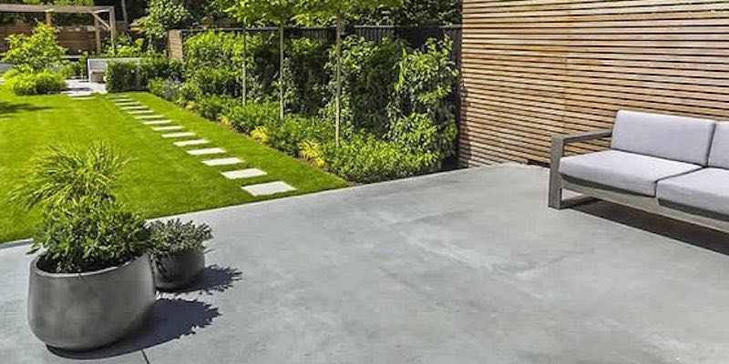 Photo Terrasse en béton ciré